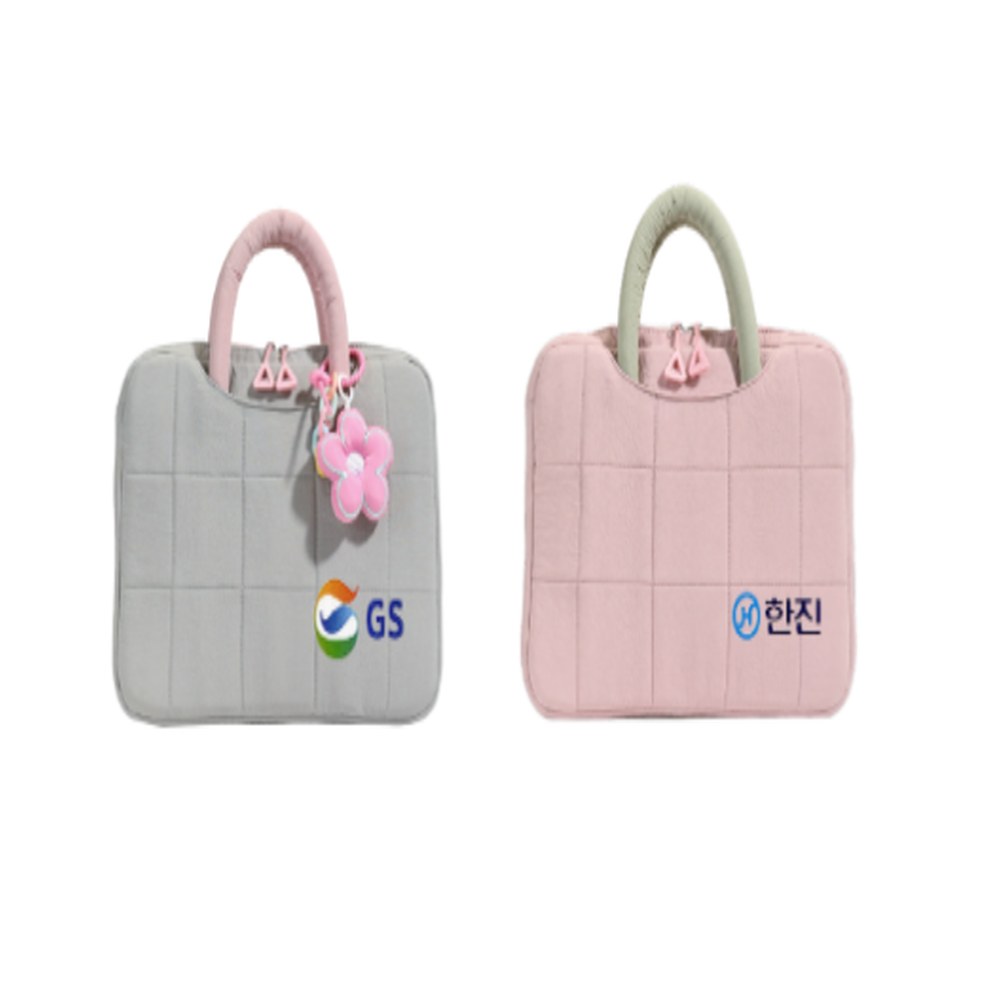 꽃 키링 14인치 데일리백 노트북 비즈니스가방