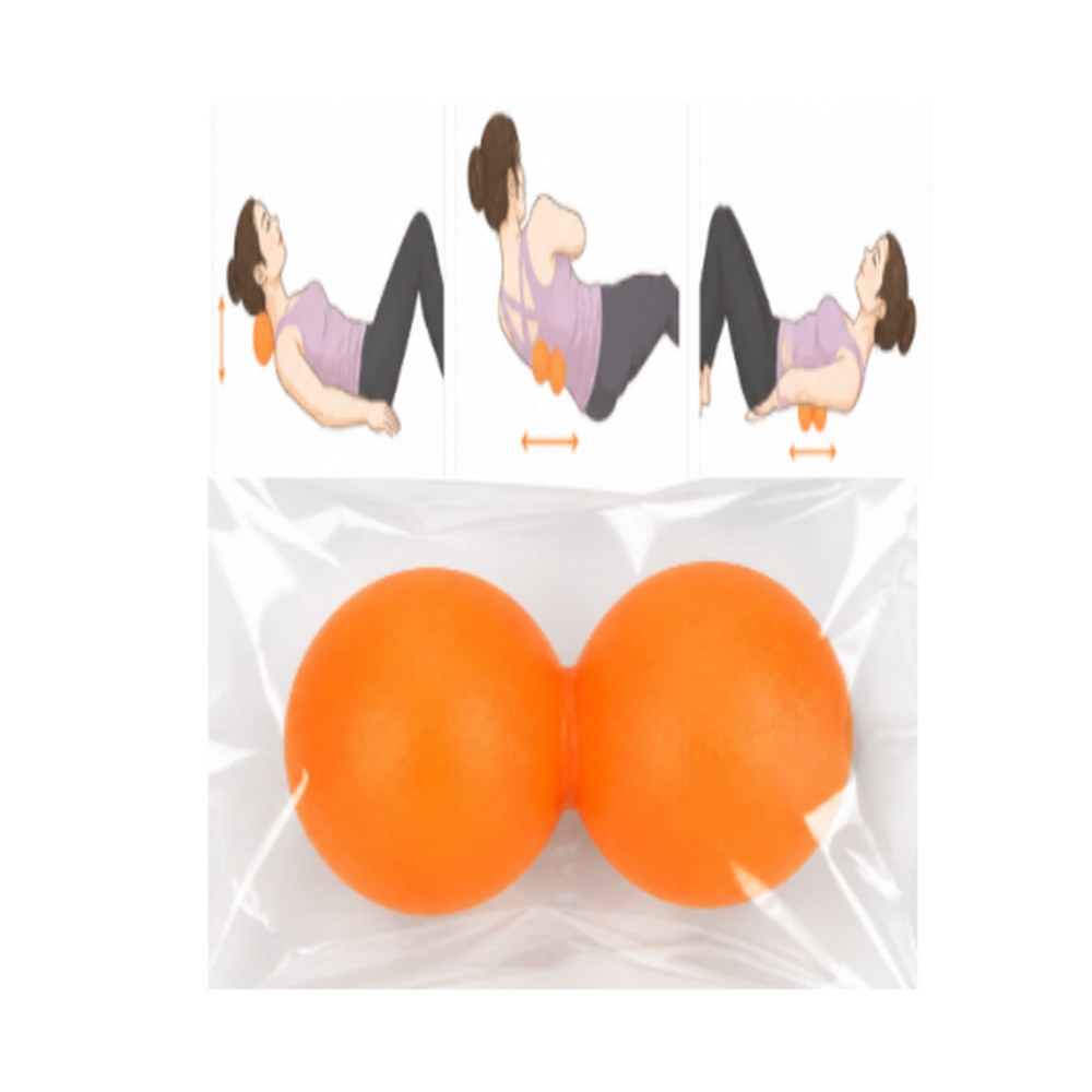 TPR홈트 땅콩마사지볼 허리 어깨 목 마사지볼 인쇄제작